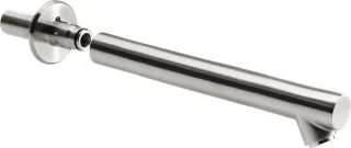 KWC Aquarotter Wandauslauf, Edelstahl, abnehmbar, Hw.-Mont., Ausladung 200 mm, 60 Gr, 2030039048 2030039048