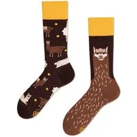 Many Mornings Freizeitsocken Many Mornings Fluffy Alpaca (1 Paar, 1-Paar, 1 Paar) immer ein dismatching Paar