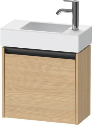 Duravit Ketho.2 Waschtischunterbau wandhängend Natur Eiche Matt 484x238x440 mm - K25072R30300000 K25072R30300000