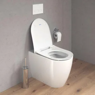 Duravit Soleil by Starck WC-Sitz 0022310000 ohne Absenkautomatik, abnehmbar, Scharniere Edelstahl, weiß