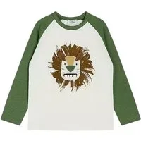 Hust & Claire Langarmshirt Archie (1-tlg) Print an der Vorderseite