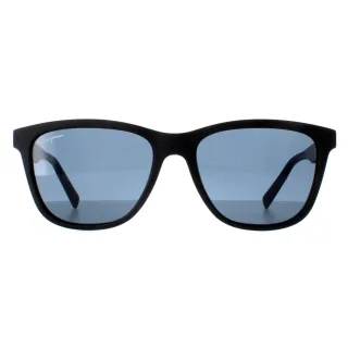 Salvatore Ferragamo SF998S 002 mat zwart blauwe zonnebril
