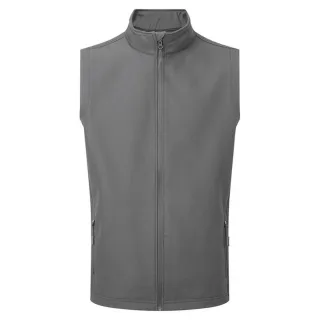 Premier Mens Windchecker Recycled Printable Gilet (dunkelgrau)