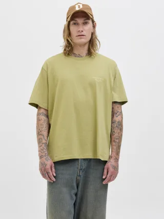 JACK&JONES - JORHYDRA CUTOUT TEE SS CREW NECK cedar - Gr. - S