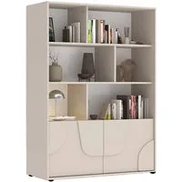 OTTO home Highboard Stone, 3D-Design, Stauraum dekorativ & praktisch, Füße wählbar