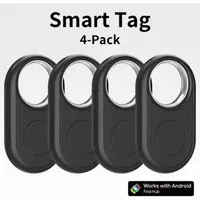 Athlix 4x GPS-Tracker, Smart-Finder, Kompatibel mit Google Find Hub GPS-Tracker (Hoher Datenschutz und sichere Standortübermittlung)