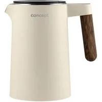 Concept Wasserkocher RK3304/RK3305, 1.5 l, 2200,00 W, Norwood Wasserkocher aus Edelstahl