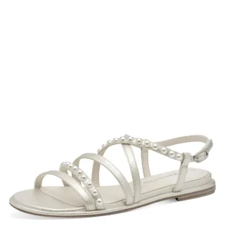 Tamaris - Da.-Sandalette champagne - Gr. - 38
