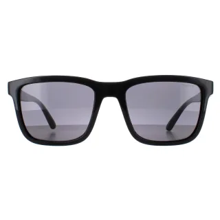 Arnette Rectangle Unisex Matt Schwarz Dunkel Grau Polarisiert AN4283 Shyguy