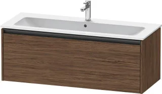 Duravit Ketho.2 Waschtischunterbau wandhängend Nussbaum dunkel Matt 1210x480x440 mm - K2506502121000 K25065021210000