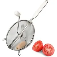 WESTMARK Küchensieb Passiersieb, Durchmesser: 20 cm, Rostfreier Edelstahl/Kunststoff, ABS