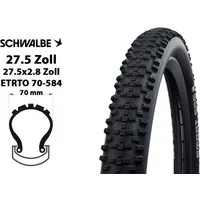 Schwalbe Fahrradreifen 27.5 Zoll SCHWALBE Reifen 27.5x2.8 Smart Sam K-Guard Active 70-584, (1-tlg)