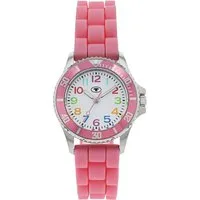 TOM TAILOR Quarzuhr 2100704, Armbanduhr, Silikonarmband, Kinderuhr, Mädchen, analog