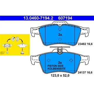 ATE Bremsbel?ge hinten Ford Tourneo Transit Opel Signum Vectra Saab 9-3
