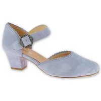 Hirschkogel Trachtenpumps - MELANA - purple Pumps