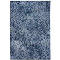 Mazovia Designteppich Modern Teppich für Wohnzimmer, Schlafzimmer, Esszimmer, 80 x 200 cm, Kurflor, Waschbar in Waschmaschine, Höhe 5 mm, Rutschfest