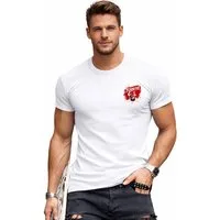RMK T-Shirt Herren Shirt Rundhals Basic Fußball Turkiye 100% Baumwolle