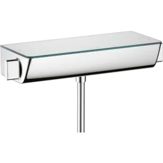 hansgrohe Ecostat Select Brausethermostat 13111400 weiss-chrom, Aufputz Renovation