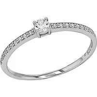Amor Fingerring, mit Zirkonia (synth)