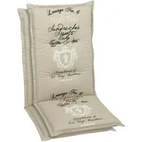 GO-DE Hochlehnerauflage High Tea, (Set, 2 St)