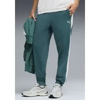 PUMA Trainingshose T7 FOUNDATION CL POLY KNITTED PANTS mit Eingrifftaschen, Regular Fit, sportlicher Stil