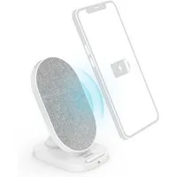 Hama "QI-FC10S-Fab", 10 W, kabellose Smartphone-Ladest Wireless Charger (1-tlg)