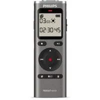 Philips DVT1170 VoiceTracer Audio-Recorder Digitales Diktiergerät (360°-Mikrofon, PCM-Format (WAV), One-Touch-Aufnahme, 8 GB)