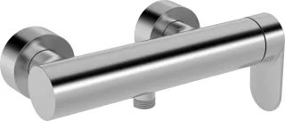 Hansa Einhandmischer Brausebatterie HANSAGENESIS 3745, Stahl gebürstet, 3745010780 3745010780