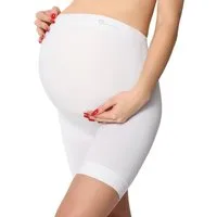 Be Mammy Umstandshose Nahtlose Damen Umstandsshorts Boxershorts hoher Bund Aloe Vera 06 15 (1-tlg) elastischer Bund
