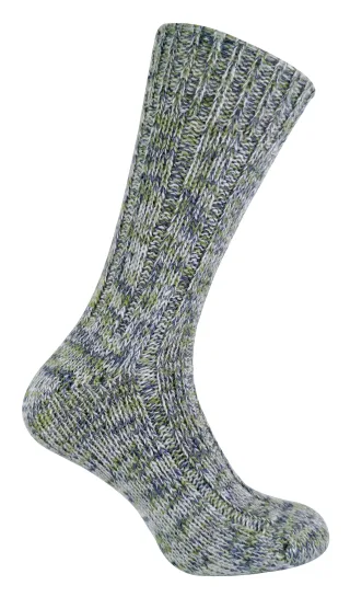 Herren dicke warme 100% Wolle Wandern & Walking Socken | 1 Paar