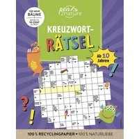 Kreuzworträtsel ab 10 Jahren. Rätselbuch für Kinder / Pen2nature