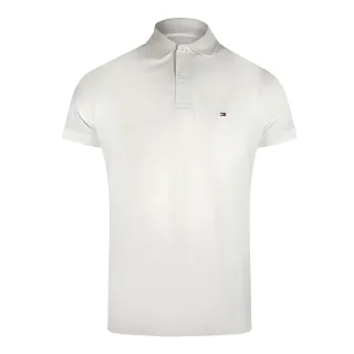 Tommy Hilfiger - Verwittertes Weißes Poloshirt