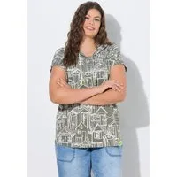 Laurasøn T-Shirt Hoodie-Shirt Kapuze Halbarm