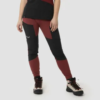SALEWA - Puez Dry'ton Responsive Cargo Leggings Damen - Rot (Gr.38)