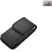 K-S-Trade Kameratasche für Canon IXUS 285 HS, Holster Gürteltasche Holster Gürtel Tasche wasserabweisend Handy