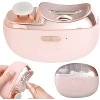 Athlix Nagelknipser Elektrischer Nagelknipser Kinder Erwachsene 2 in 1 Schleifen & Knipsen, mit Kindersicherung, leiser Betrieb, auch für Babys