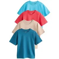 Next T-Shirt Relaxed Fit T-Shirts im 4er-Pack (4-tlg)