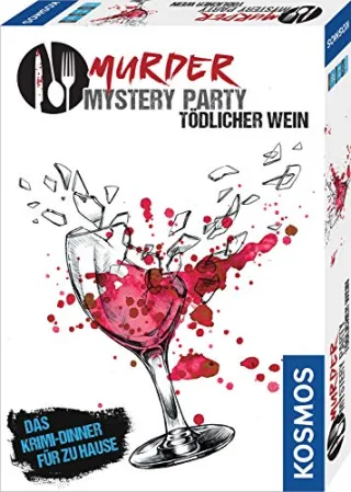 Kosmos 695125 - Murder Mystery Party: Tödlicher Wein - Das Krimi-Dinner für zu Hause