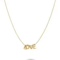 Echtzeit Edelstahlkette Schmuck Geschenk Edelstahl Halskette Love Letters