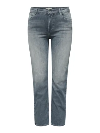 ONLY CARMAKOMA - CARWILLY HW STRAIGHT DNM REA2602 NOOS Special Blue Grey Denim - Gr. - 32