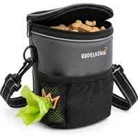 Rudelkönig Leckerlibeutel Leckerlitasche für Hunde, Futterbeutel mit Aufbewahrungstasche (1-tlg), Snack-Beutel für Hunde mit Kotbeutelspender zum Umhängen