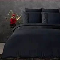 Sitheim-Europe Bettwäsche Bettwäsche Velvet Crossline, Samt, 3 teilig