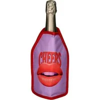 Giftcompany Weinkühler Froid Kühlmanschette Cheers lila 23,5cm