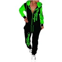 RMK Jogginganzug Damen Sportanzug The Power Design (Set), Trainingsanzug Freizeitanzug Fitness mit Kapuze