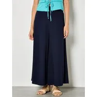 Apricot Palazzohose Weite Hose mit fließendem Schnitt