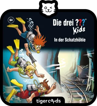 tigermedia tigercard - Die drei ??? Kids: Folge 64 In der Schatzhöhle Pirat Kostüm Abenteuer Geschichten