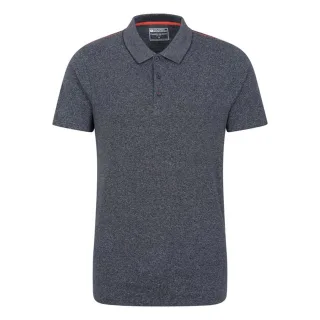 Mountain Warehouse Herren Cordyline strukturiertes Poloshirt (Marine)