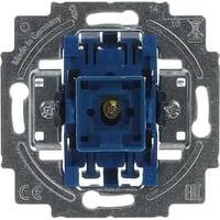 Wippkontrollschalter 10 Ampere mit Glimmlampe Typ 2000/6 USK blau, Retail