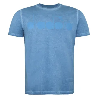 Diadora Logo Herren Blue T-Shirt