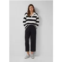 s.Oliver 7/8-Hose Hose High Rise-Culotte mit Umschlag